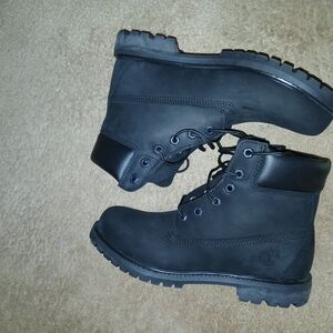 Timberland Black Leather Boots